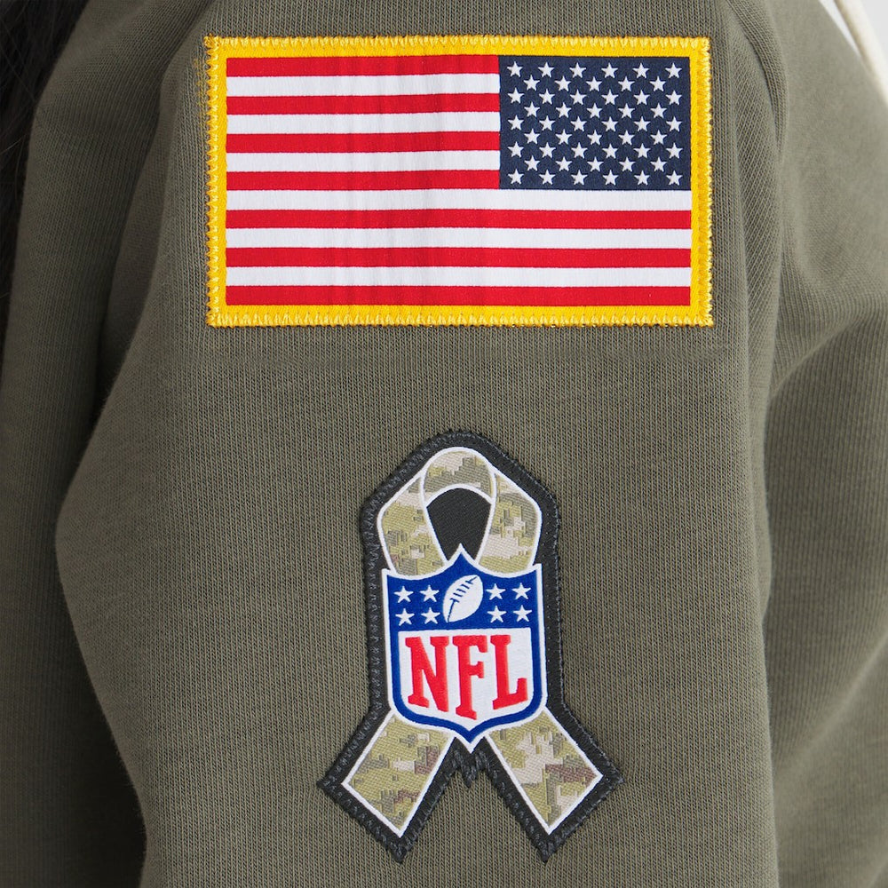 Women's 2025 Salute to Service Sideline Standard Issue Dri-FIT Hoodie - Baltimore Ravens