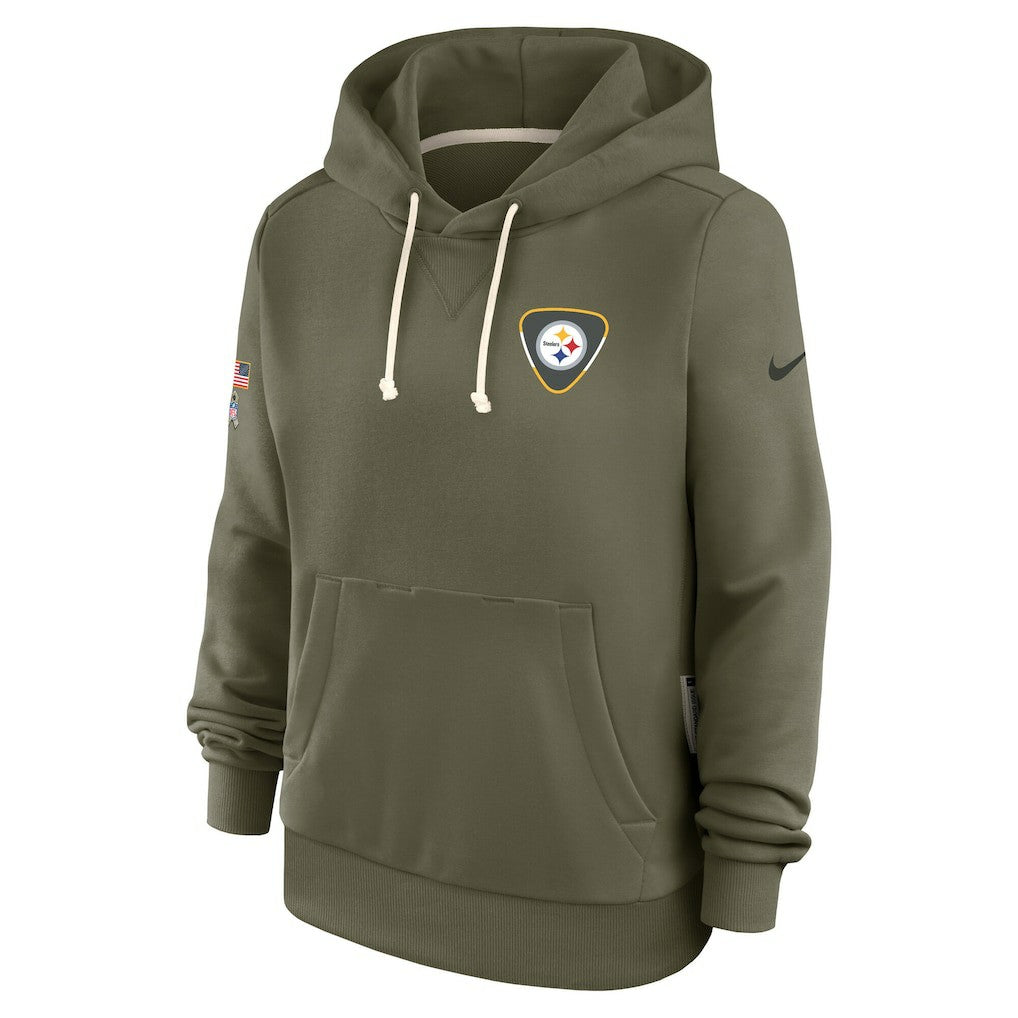 Women's 2025 Salute to Service Sideline Standard Issue Dri-FIT Hoodie - Pittsburgh Steelers