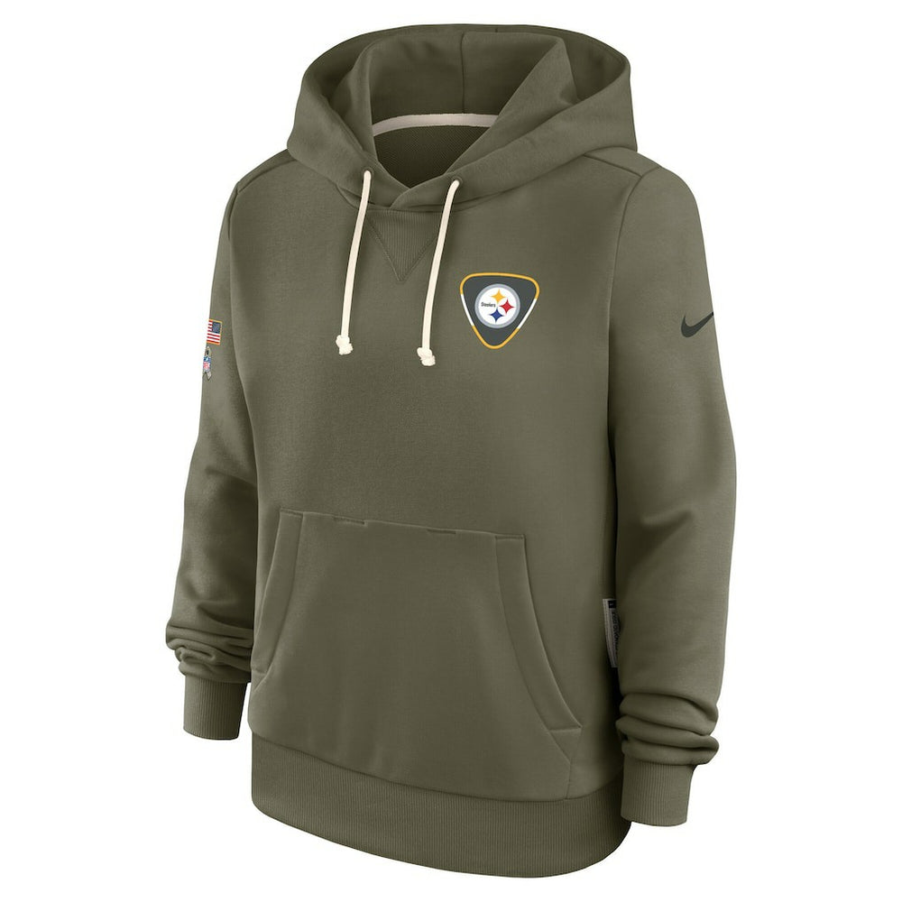 Women's 2025 Salute to Service Sideline Standard Issue Dri-FIT Hoodie - Pittsburgh Steelers