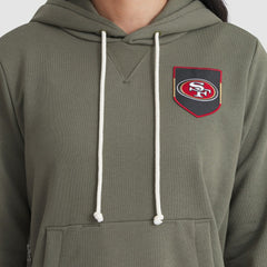 Women's 2025 Salute to Service Sideline Standard Issue Dri-FIT Hoodie - San Francisco 49ers