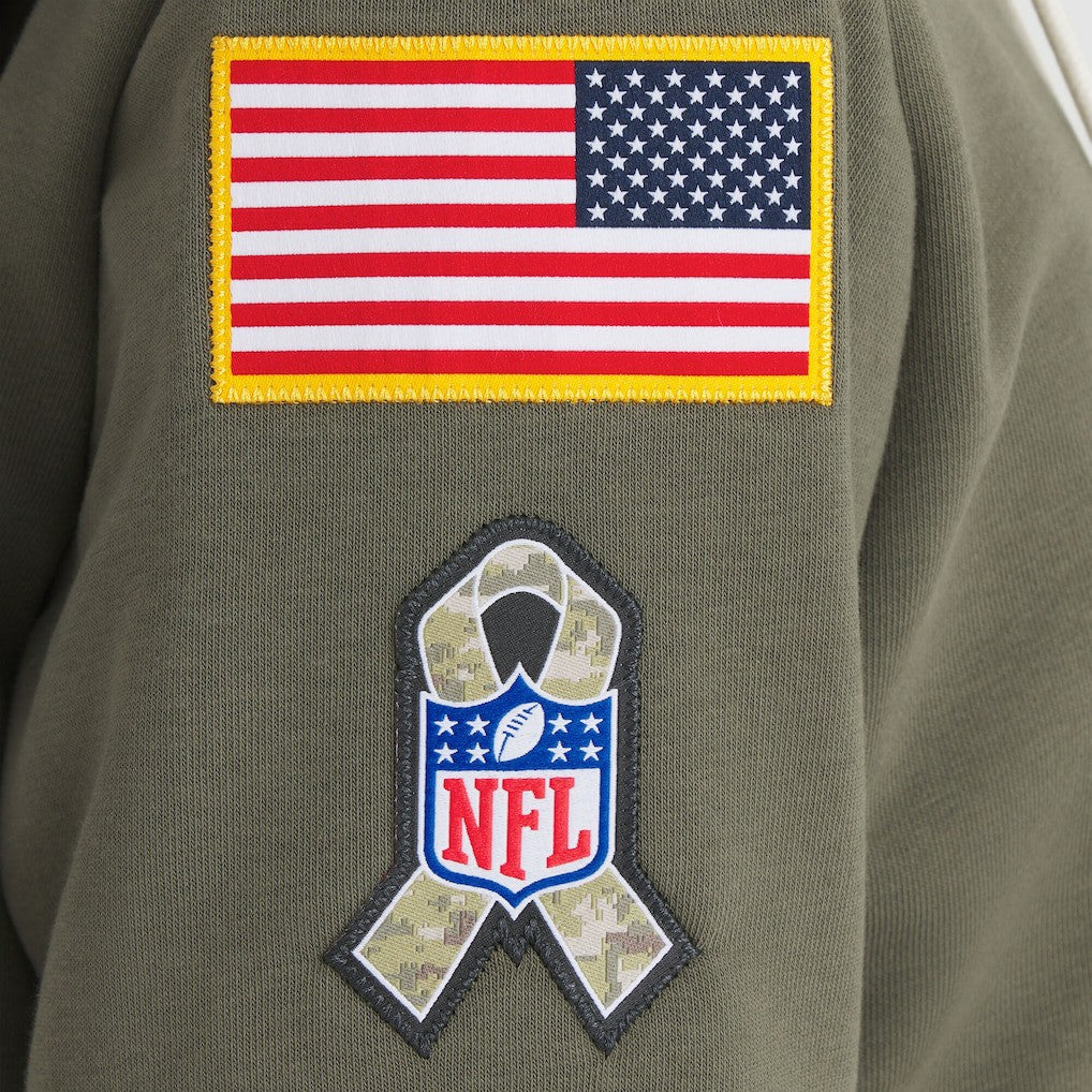 Women's 2025 Salute to Service Sideline Standard Issue Dri-FIT Hoodie - San Francisco 49ers