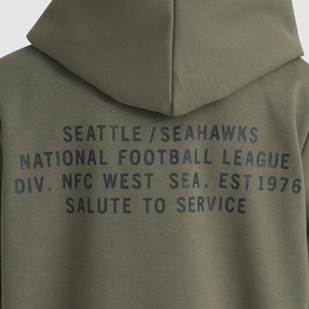 Women's 2025 Salute to Service Sideline Standard Issue Dri-FIT Hoodie - Seattle Seahawks