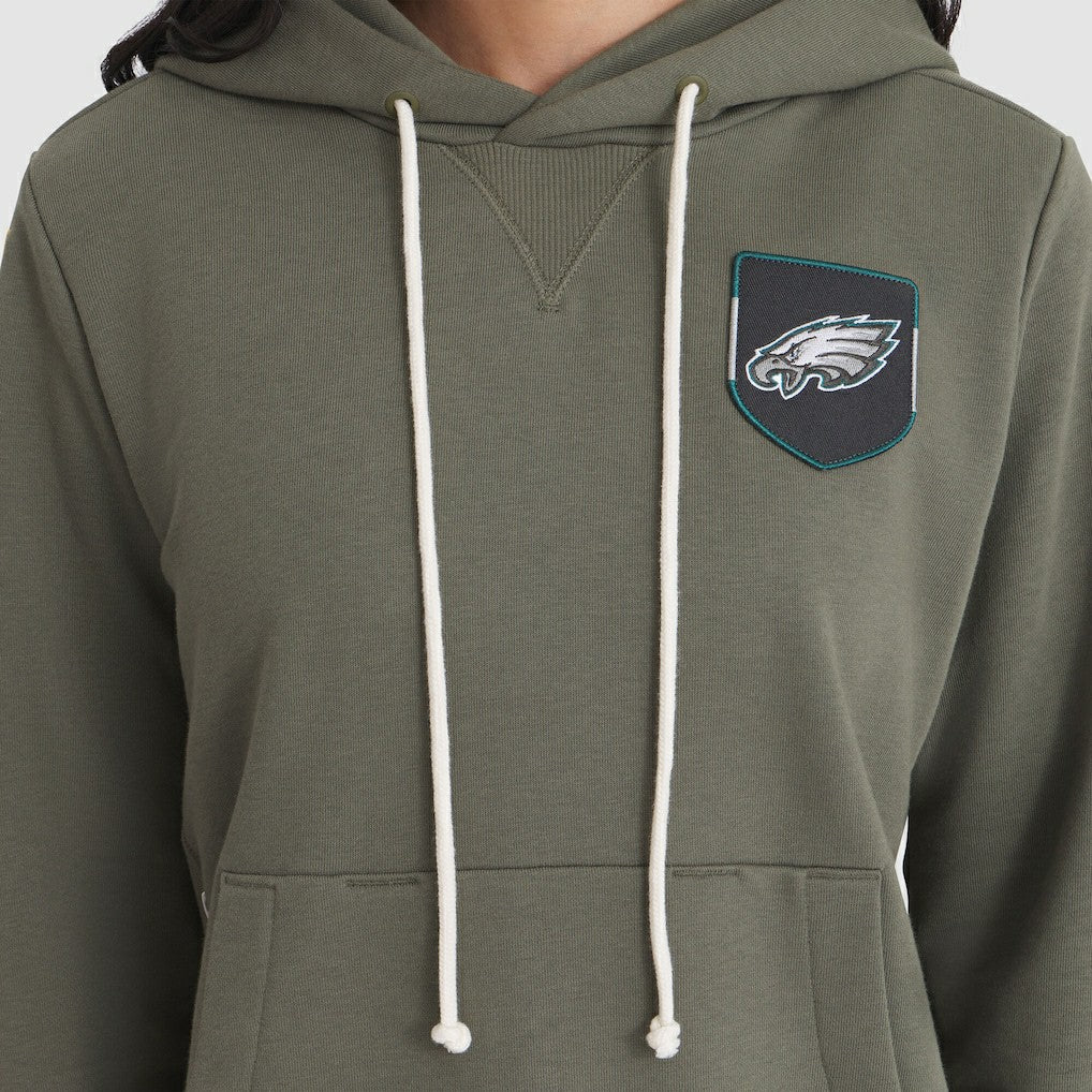 Women's 2025 Salute to Service Sideline Standard Issue Dri-FIT Hoodie - Philadelphia Eagles