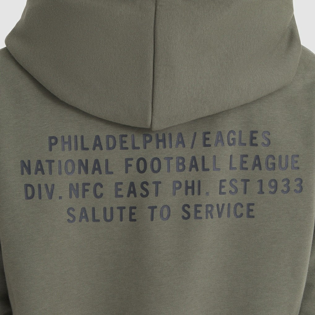 Women's 2025 Salute to Service Sideline Standard Issue Dri-FIT Hoodie - Philadelphia Eagles