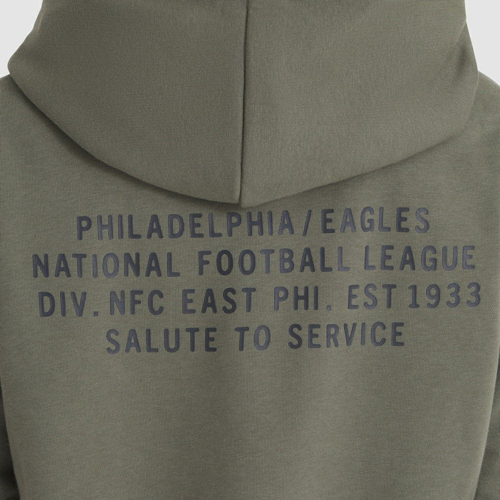 Women's 2025 Salute to Service Sideline Standard Issue Dri-FIT Hoodie - Philadelphia Eagles