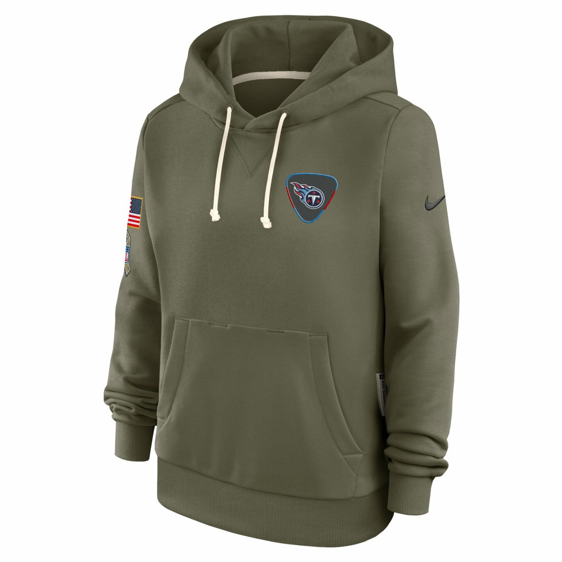 Women's 2025 Salute to Service Sideline Standard Issue Dri-FIT Hoodie - Tennessee Titans