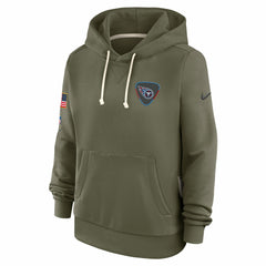 Women's 2025 Salute to Service Sideline Standard Issue Dri-FIT Hoodie - Tennessee Titans