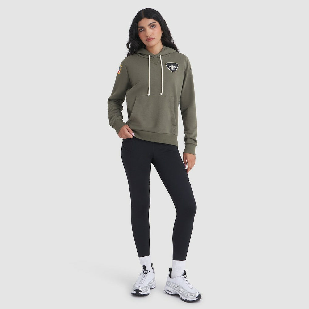Women's 2025 Salute to Service Sideline Standard Issue Dri-FIT Hoodie - New Orleans Saints