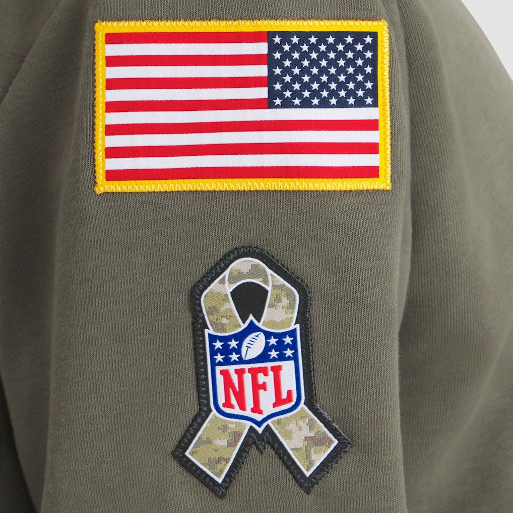 Women's 2025 Salute to Service Sideline Standard Issue Dri-FIT Hoodie - New Orleans Saints