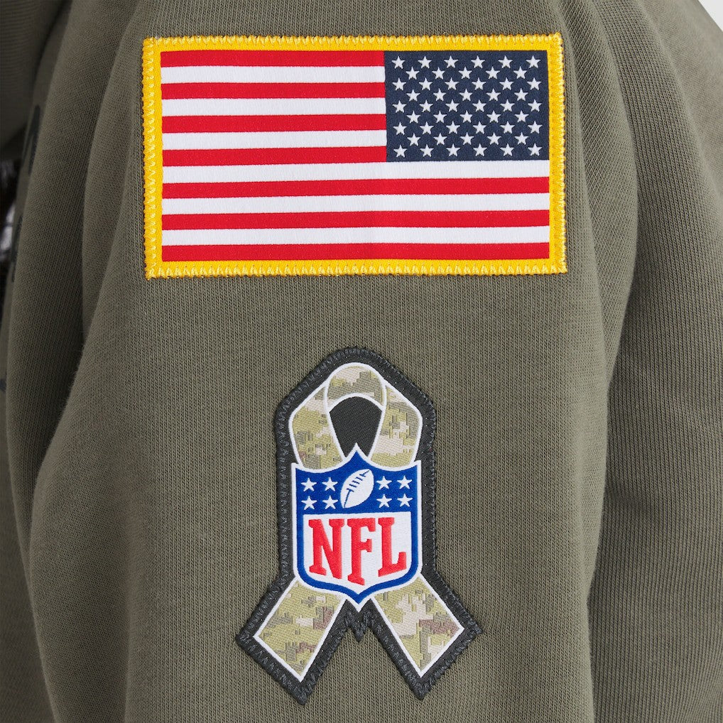 Women's 2025 Salute to Service Sideline Standard Issue Dri-FIT Hoodie - Cleveland Browns