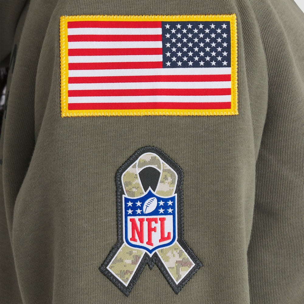 Women's 2025 Salute to Service Sideline Standard Issue Dri-FIT Hoodie - Cleveland Browns