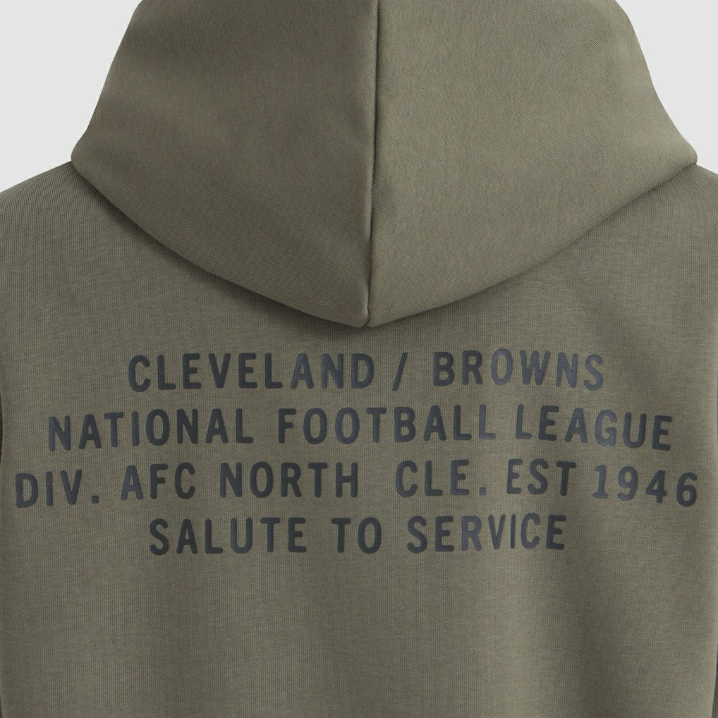 Women's 2025 Salute to Service Sideline Standard Issue Dri-FIT Hoodie - Cleveland Browns