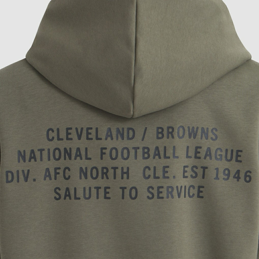 Women's 2025 Salute to Service Sideline Standard Issue Dri-FIT Hoodie - Cleveland Browns