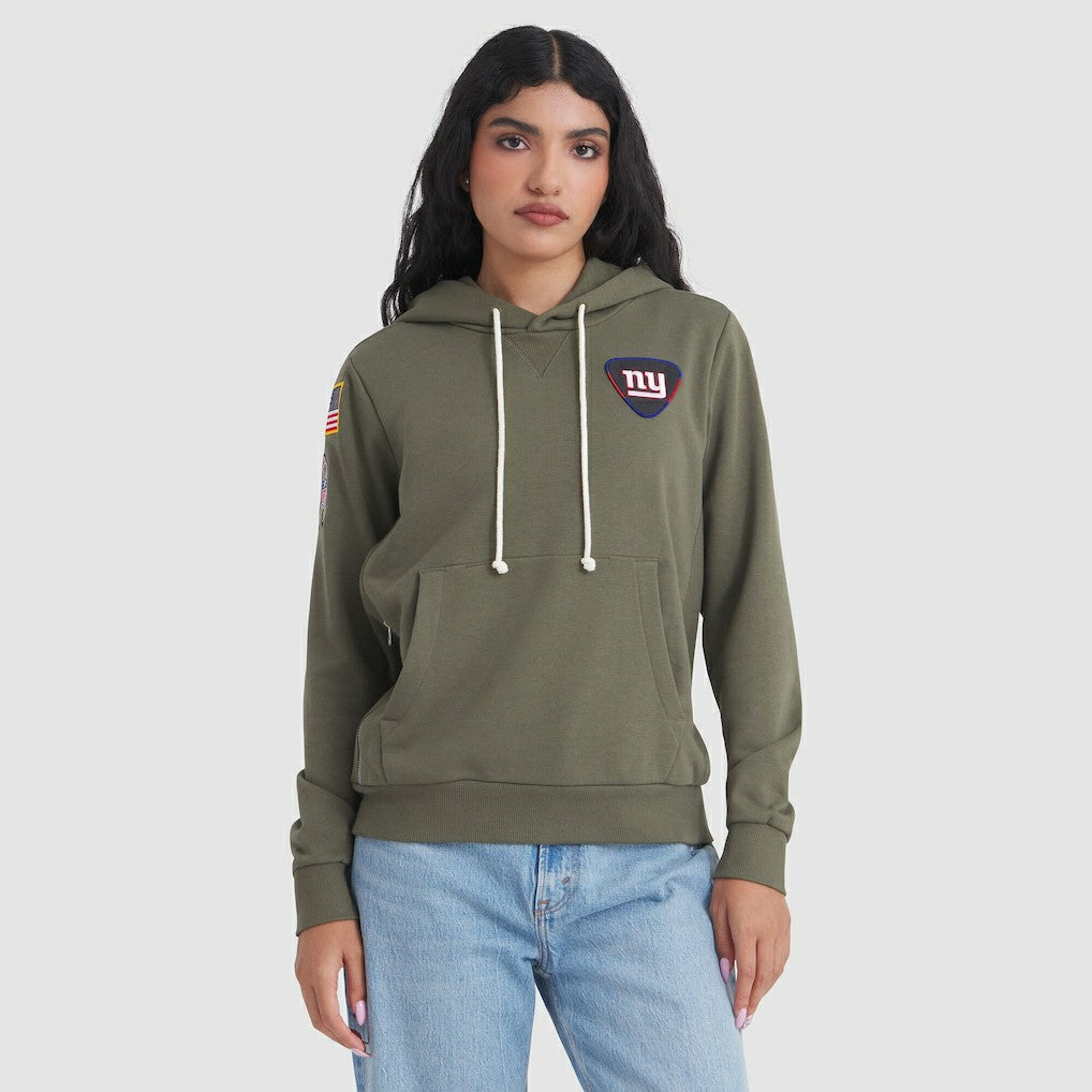 Women's 2025 Salute to Service Sideline Standard Issue Dri-FIT Hoodie - New York Giants
