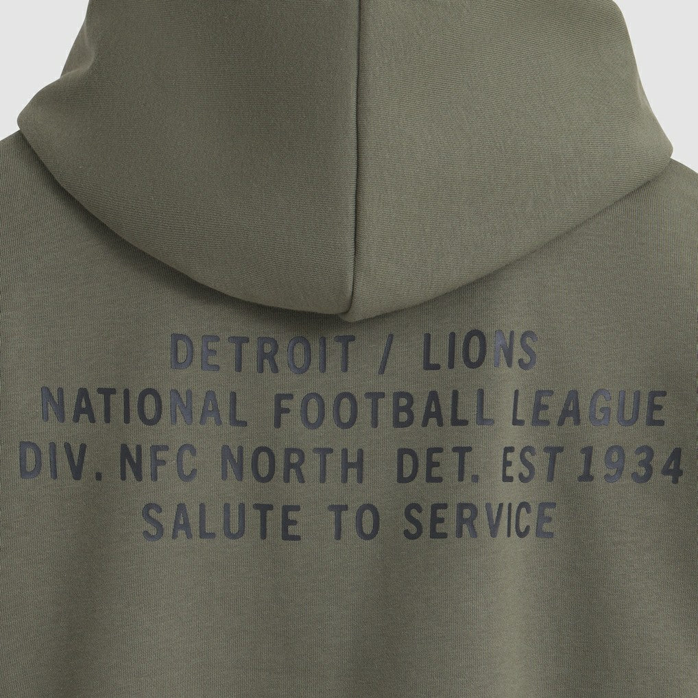 Women's 2025 Salute to Service Sideline Standard Issue Dri-FIT Hoodie - Detroit Lions