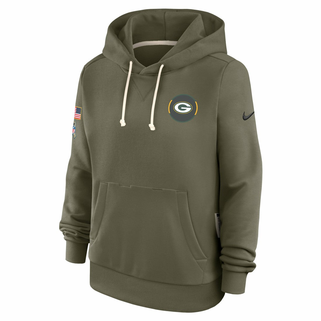 Women's 2025 Salute to Service Sideline Standard Issue Dri-FIT Hoodie - Green Bay Packers