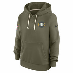 Women's 2025 Salute to Service Sideline Standard Issue Dri-FIT Hoodie - Green Bay Packers