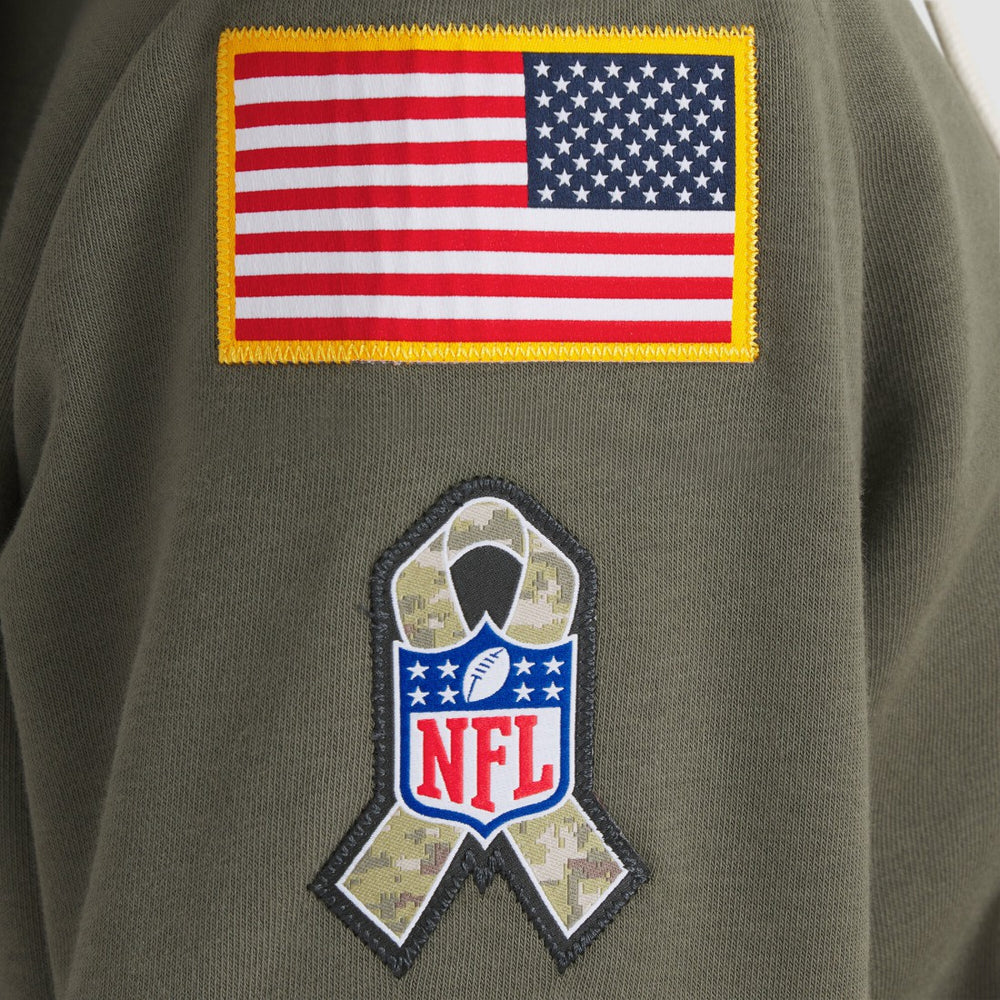 Women's 2025 Salute to Service Sideline Standard Issue Dri-FIT Hoodie - Green Bay Packers