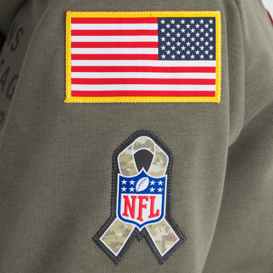 Women's 2025 Salute to Service Sideline Standard Issue Dri-FIT Hoodie - Houston Texans