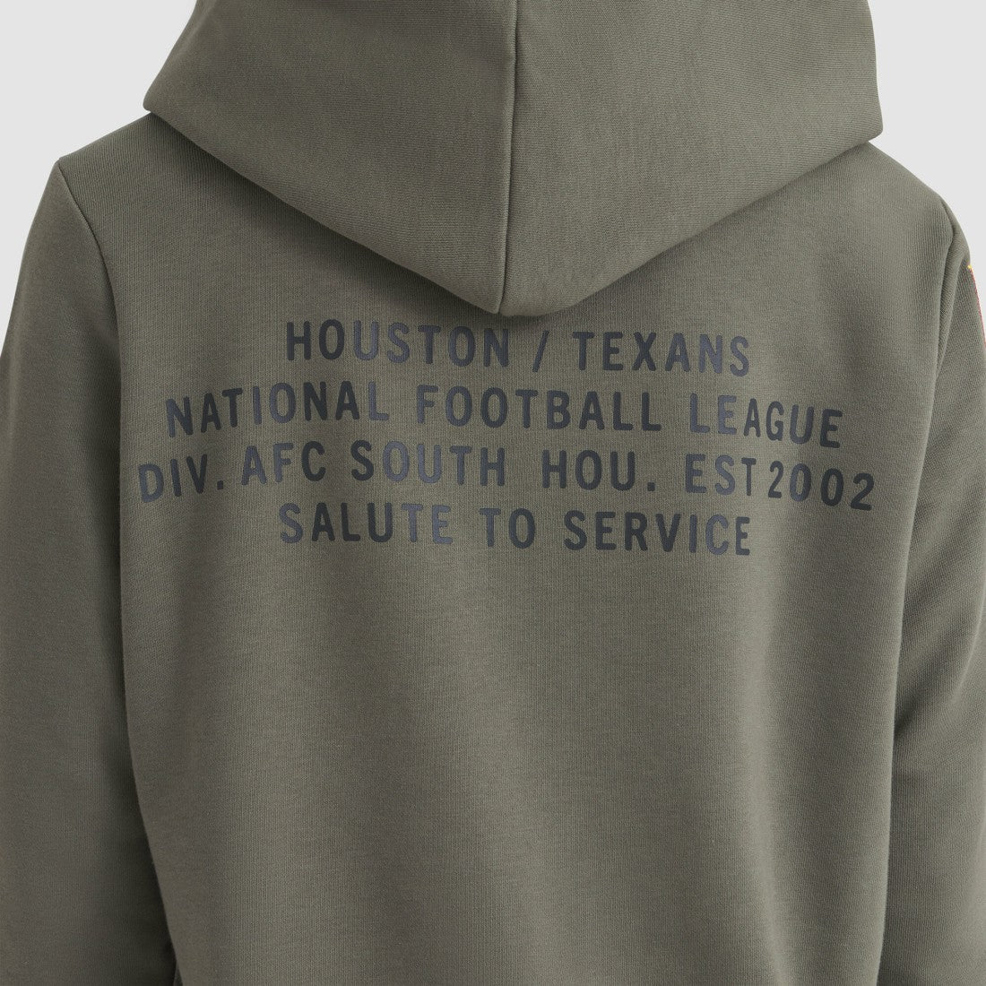 Women's 2025 Salute to Service Sideline Standard Issue Dri-FIT Hoodie - Houston Texans