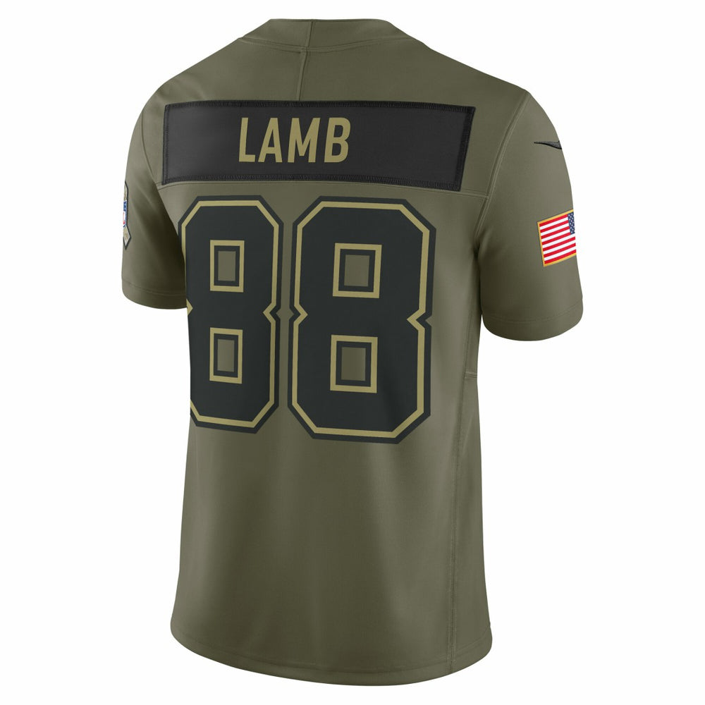 CeeDee Lamb  2025 Salute to Service Limited Jersey - Dallas Cowboys