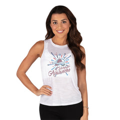 NHL White Colorado Avalanche Concepts Sport Women's Infuse Knit Tank Top