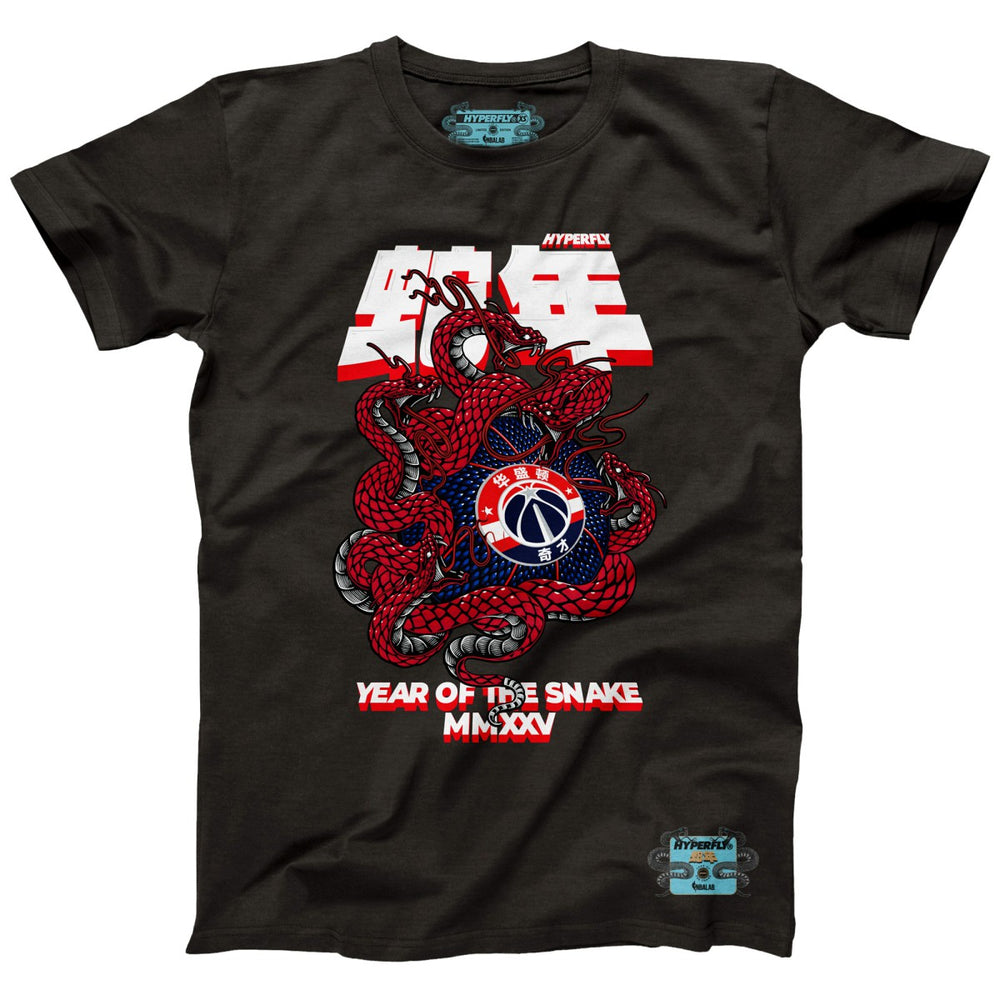 NBA Washington Wizards NBALab x Hyperfly Unisex Year of the Snake Lunar New Year Collection T-Shirt