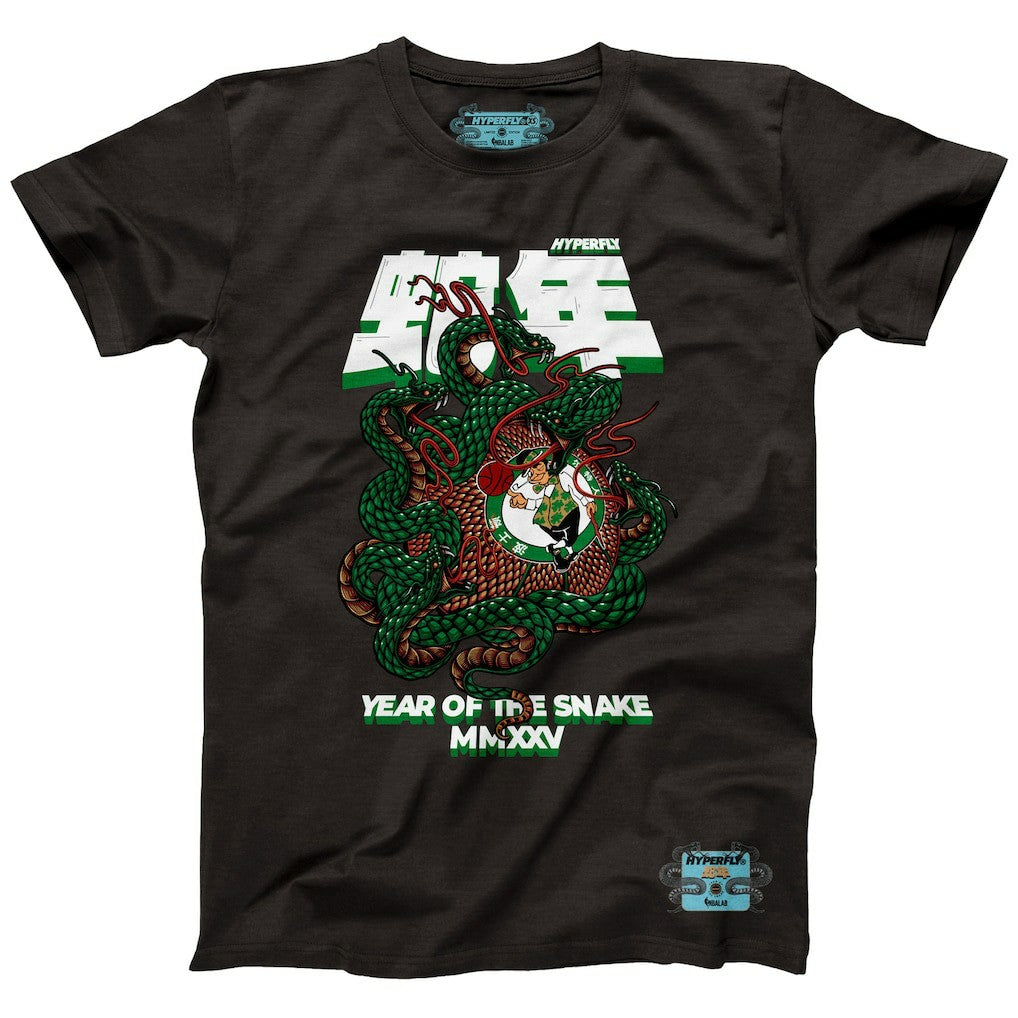 NBA Boston Celtics NBALab x Hyperfly Unisex Year of the Snake Lunar New Year Collection T-Shirt