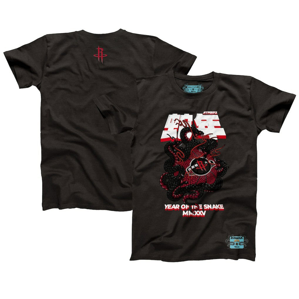 NBA Houston Rockets NBALab x Hyperfly Unisex Year of the Snake Lunar New Year Collection T-Shirt