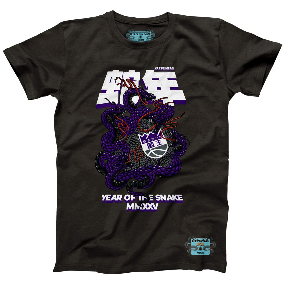 NBA Sacramento Kings NBALab x Hyperfly Unisex Year of the Snake Lunar New Year Collection T-Shirt