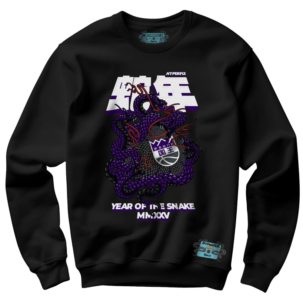 NBA Sacramento Kings NBALab x Hyperfly Unisex Year of the Snake Lunar New Year Collection Sweatshirt