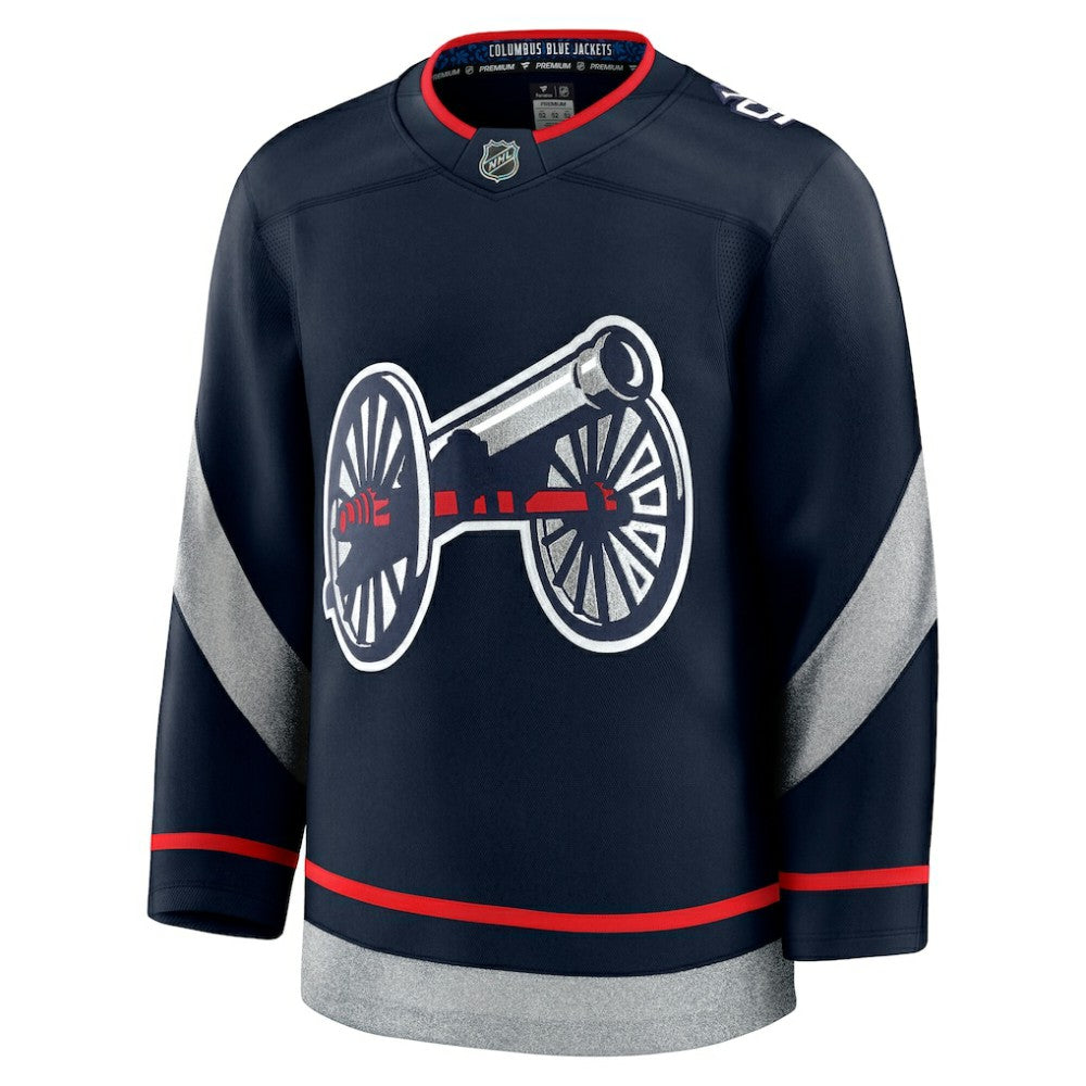 NHL Navy Columbus Blue Jackets Fanatics 2025 NHL Stadium Series Premium Jersey
