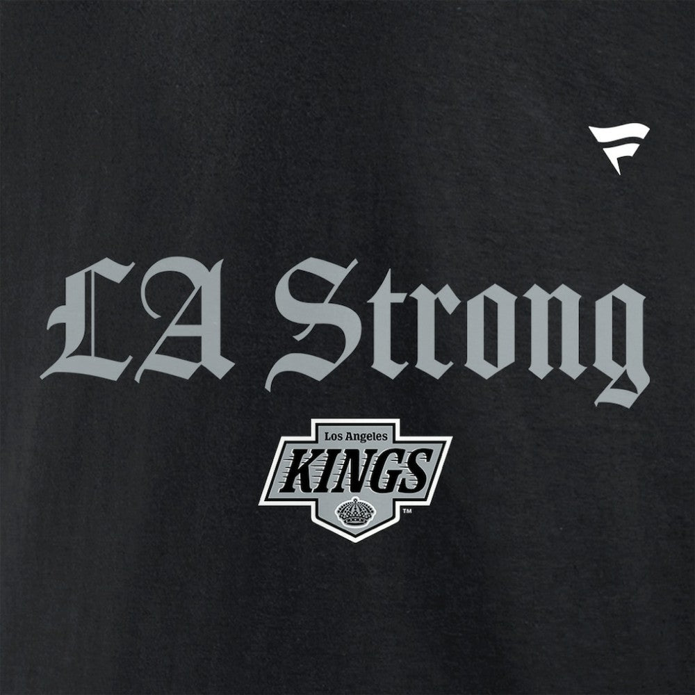NHL Black Los Angeles Kings Fanatics Unisex LA Strong T-Shirt