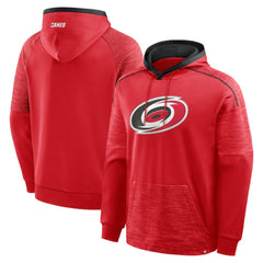 NHL Red Carolina Hurricanes Fanatics Goaltender Defender Pullover Hoodie