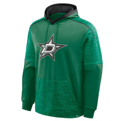 NHL Kelly Green Dallas Stars Fanatics Goaltender Defender Pullover Hoodie