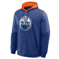 NHL Royal Edmonton Oilers Fanatics Goaltender Defender Pullover Hoodie