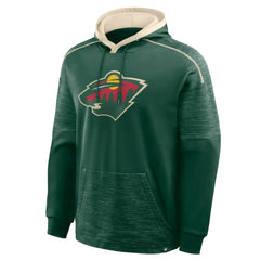 NHL Green Minnesota Wild Fanatics Goaltender Defender Pullover Hoodie