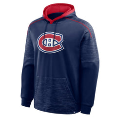 NHL Navy Montreal Canadiens Fanatics Goaltender Defender Pullover Hoodie