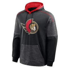 NHL Black Ottawa Senators Fanatics Goaltender Defender Pullover Hoodie
