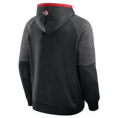 NHL Black Ottawa Senators Fanatics Goaltender Defender Pullover Hoodie