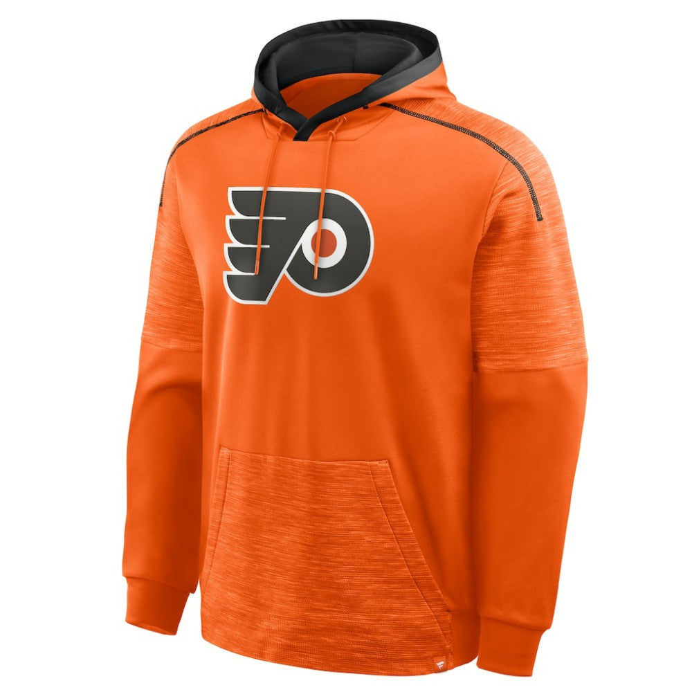 NHL Orange Philadelphia Flyers Fanatics Goaltender Defender Pullover Hoodie