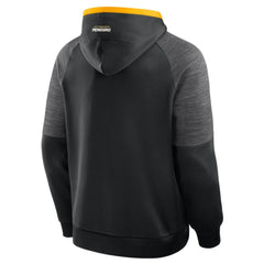 NHL Black Pittsburgh Penguins Fanatics Goaltender Defender Pullover Hoodie