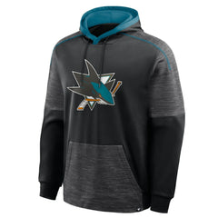 NHL Black San Jose Sharks Fanatics Goaltender Defender Pullover Hoodie