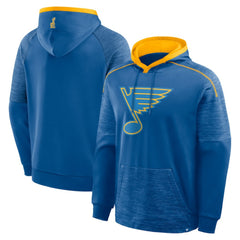NHL Blue St. Louis Blues Fanatics Goaltender Defender Pullover Hoodie