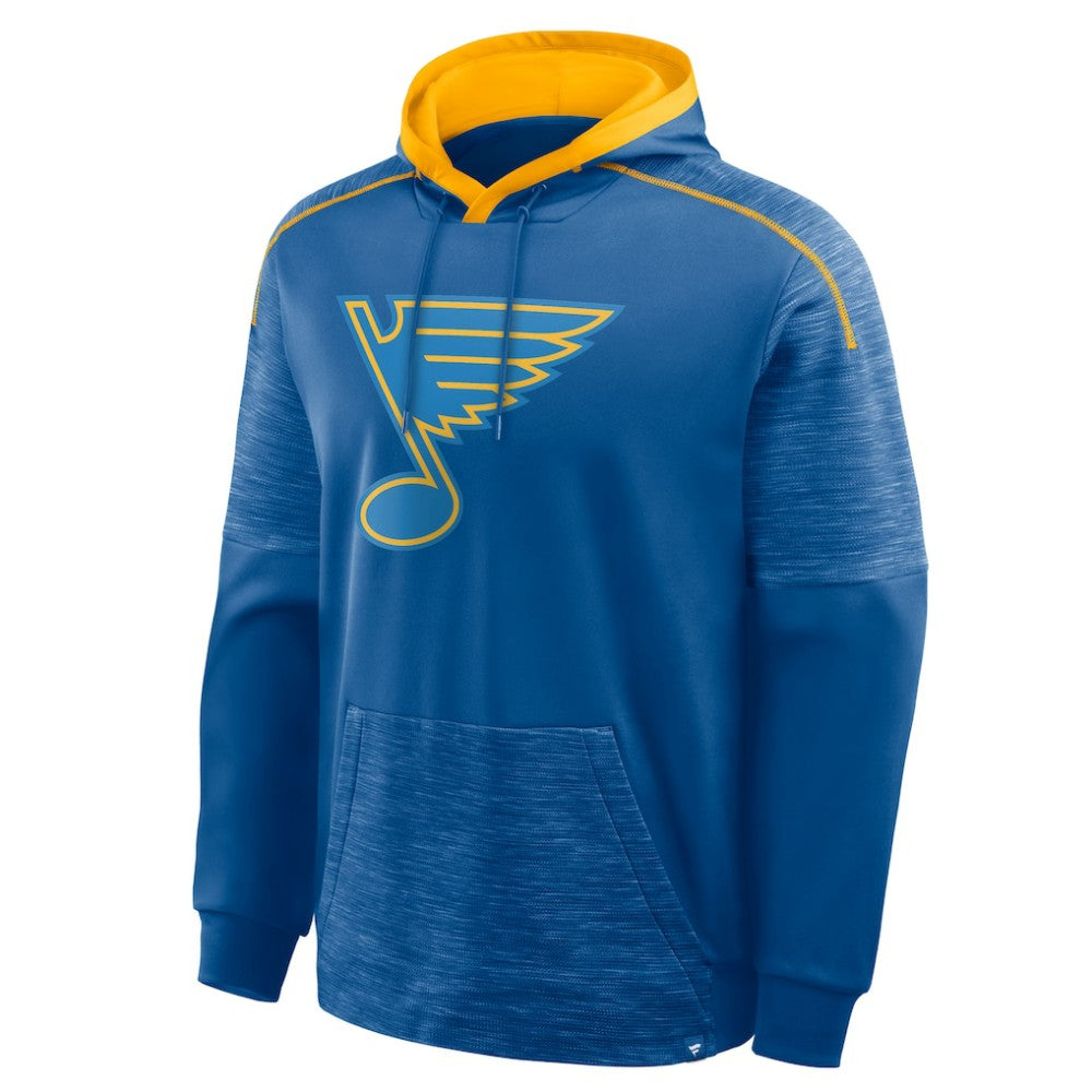 NHL Blue St. Louis Blues Fanatics Goaltender Defender Pullover Hoodie
