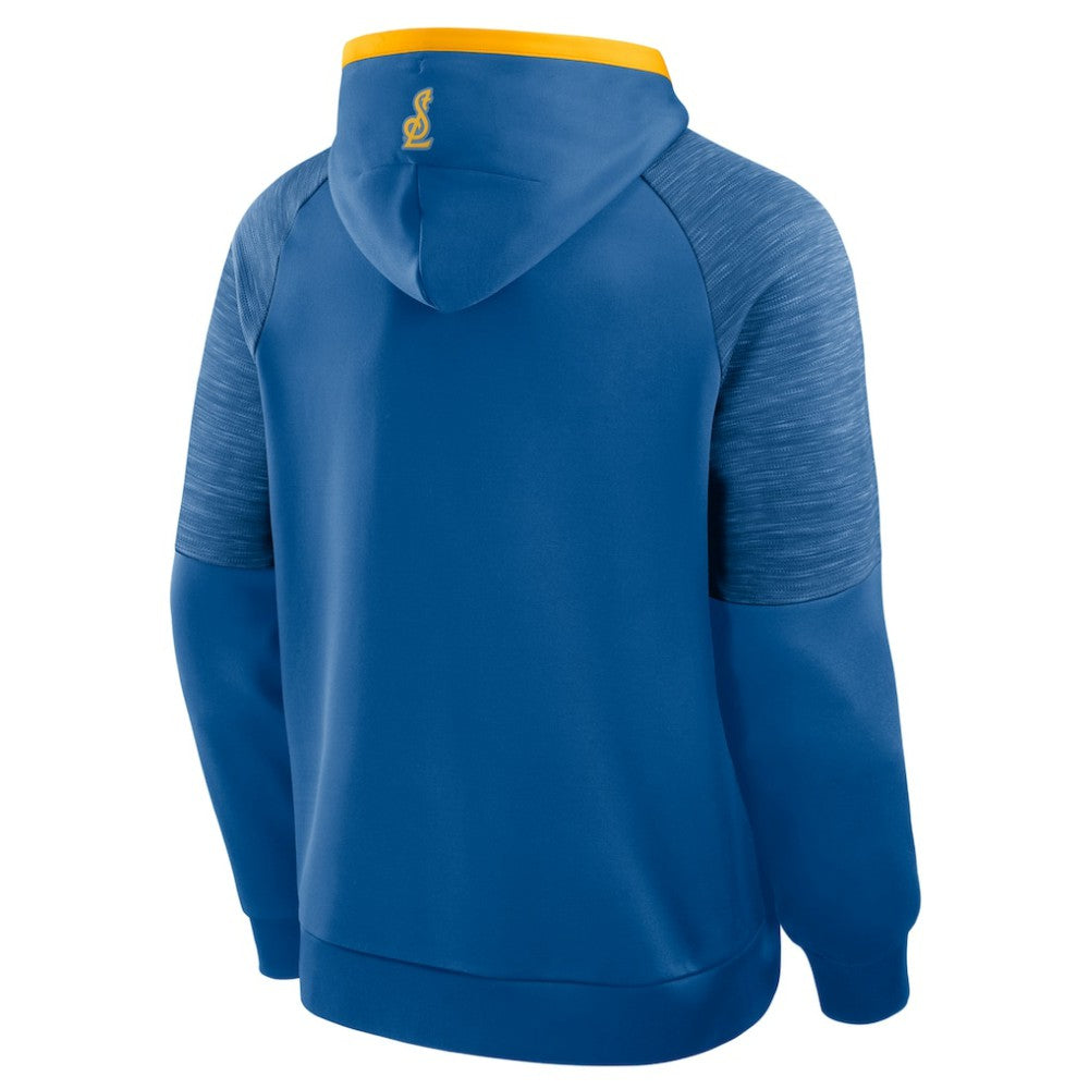 NHL Blue St. Louis Blues Fanatics Goaltender Defender Pullover Hoodie