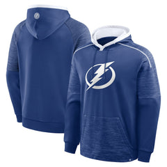 NHL Blue Tampa Bay Lightning Fanatics Goaltender Defender Pullover Hoodie
