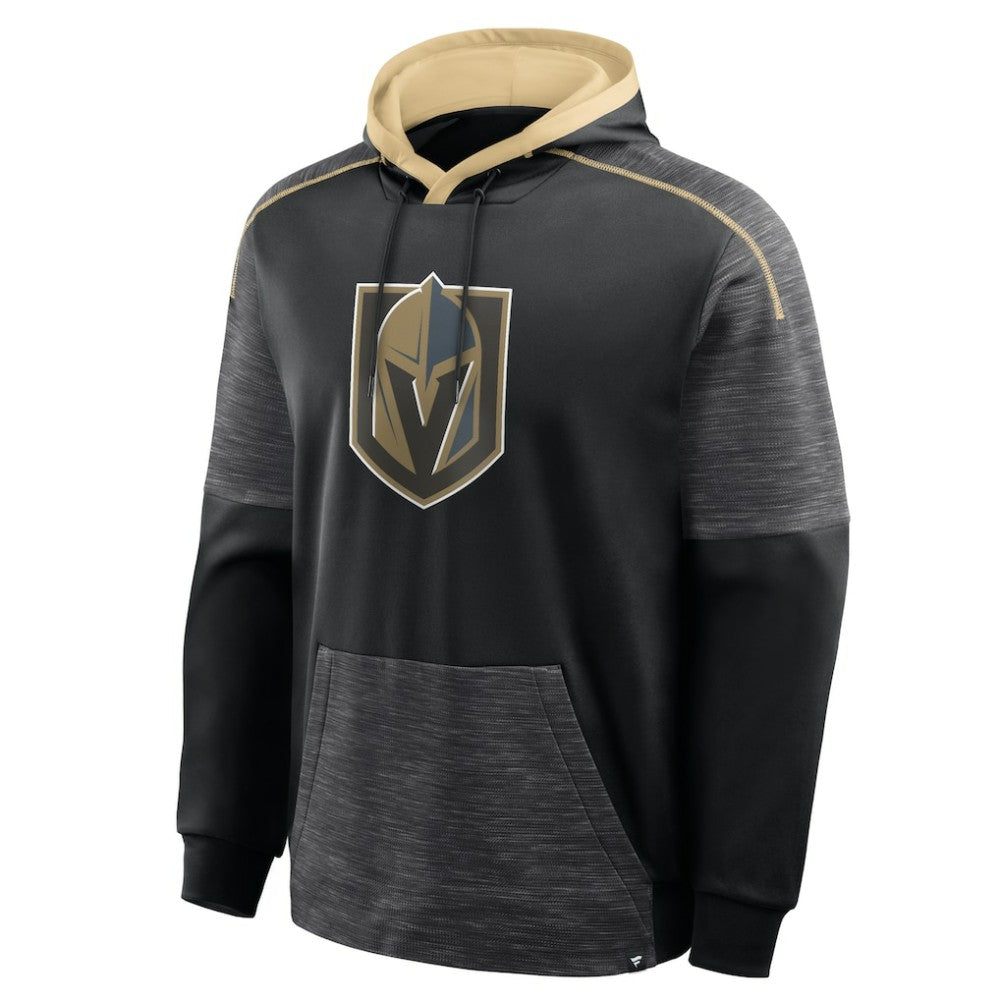NHL Black Vegas Golden Knights Fanatics Goaltender Defender Pullover Hoodie