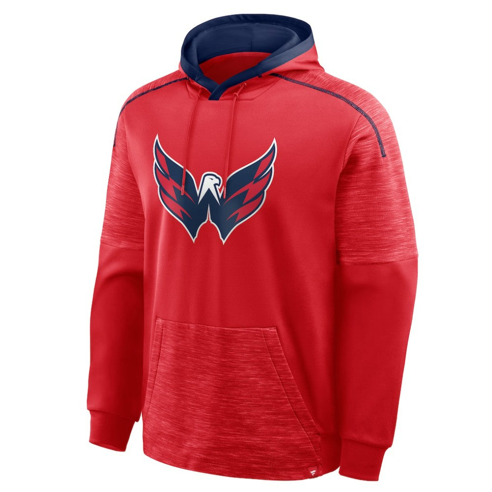 NHL Red Washington Capitals Fanatics Goaltender Defender Pullover Hoodie