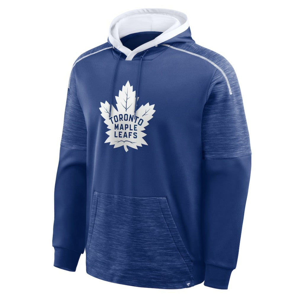 NHL Blue Toronto Maple Leafs Fanatics Goaltender Defender Pullover Hoodie